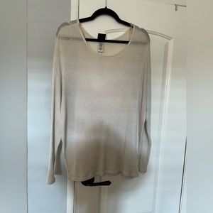 Cream Light Sweater